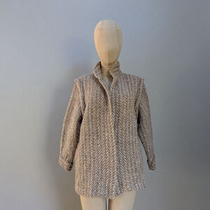 Tapestries Ireland Limited Wool Sweater Jacket - See Notes